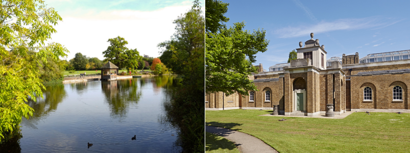 Dulwich Picture Gallery and Dulwich Park